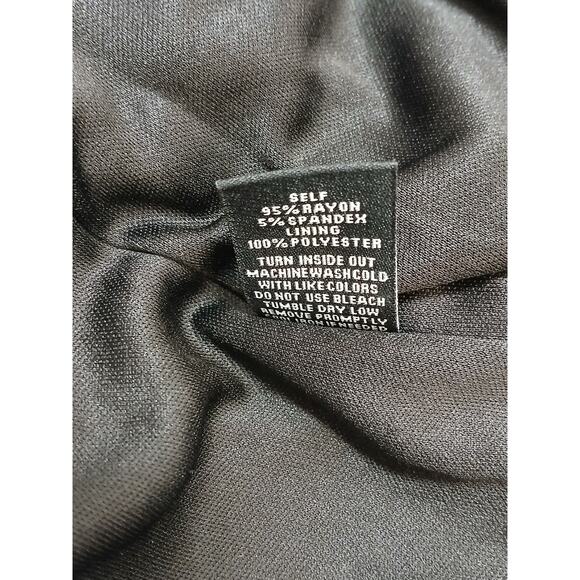 NY & Company Maxi Slit Skirt Plus Sz XXL Exotic Mediterranean Tiger Coquette - Picture 16 of 16